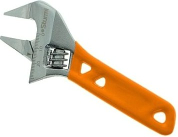 Ключ разводной Sturm 1045-19-200 130мм, зев 32мм, супертонкие губки, обливная рукоя