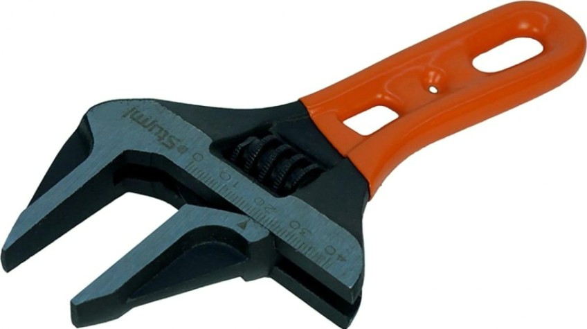 Ключ разводной Sturm 1045-28-155 c короткой ручкой 155мм, зев 41мм, crv