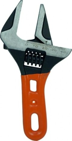 Ключ разводной Sturm 1045-28-155 c короткой ручкой 155мм, зев 41мм, crv