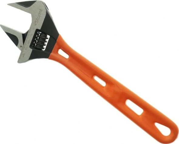 Ключ разводной Sturm 1045-29-300 300мм, crv сталь, увеличенный зев 46мм