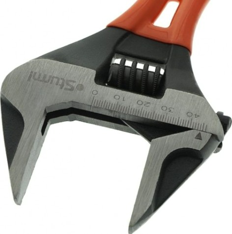 Ключ разводной Sturm 1045-29-300 300мм, crv сталь, увеличенный зев 46мм