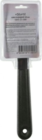Ключ разводной Sturm 1045-31-300 300 мм, обливная пвх рукоятка