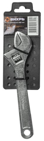 Ключ разводной ВИХРЬ 200мм [73/6/10/1]