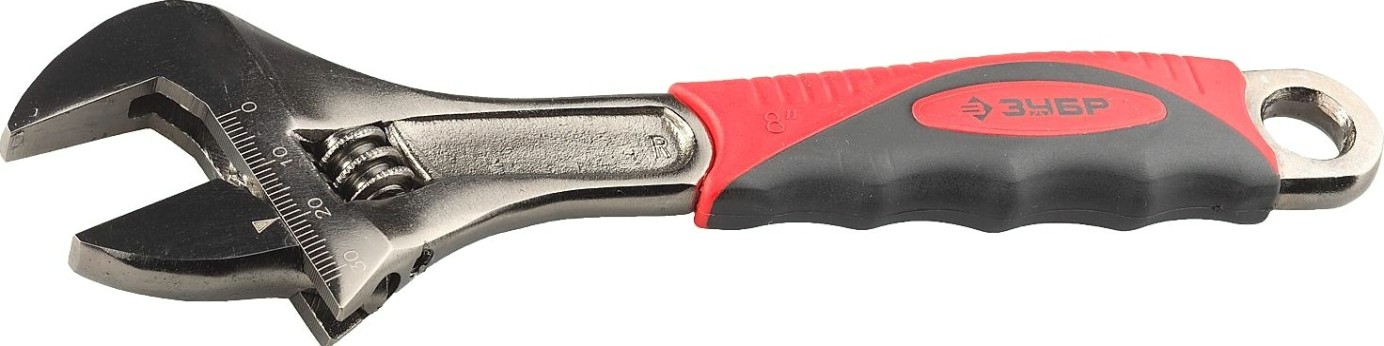 Ключ разводной ЗУБР "ЭКСПЕРТ" 200 / 30 мм [27255-20]