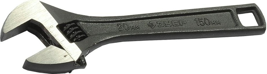 Ключ разводной ЗУБР МАСТЕР 150 / 20 мм, [27251-15]