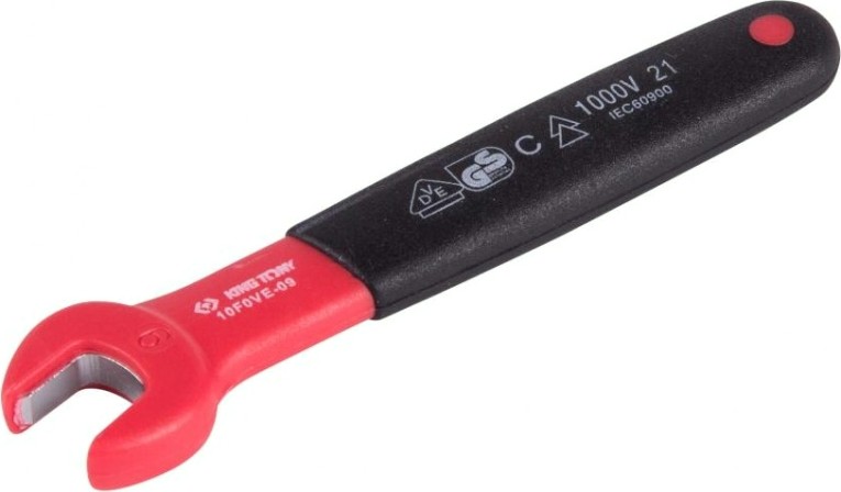 Ключ рожковый диэлектрический KING TONY 10F0VE-09 мм [10F0VE-09]