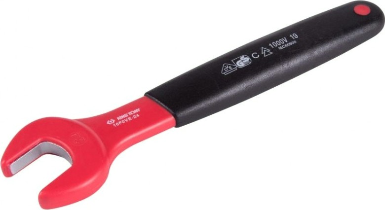 Ключ рожковый диэлектрический KING TONY 10F0VE-24 мм [10F0VE-24]