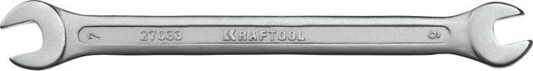Ключ рожковый KRAFTOOL 6x7 мм гаечный [27033-06-07]