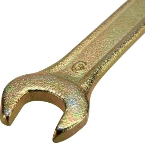 Ключ рожковый REXANT 12-5822-2 8х9 мм, желтый цинк