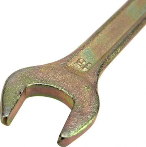 Ключ рожковый REXANT 12-5826-2 12х13 мм, желтый цинк Ключ рожковый REXANT 12-5826-2 12х13 мм, желтый цинк