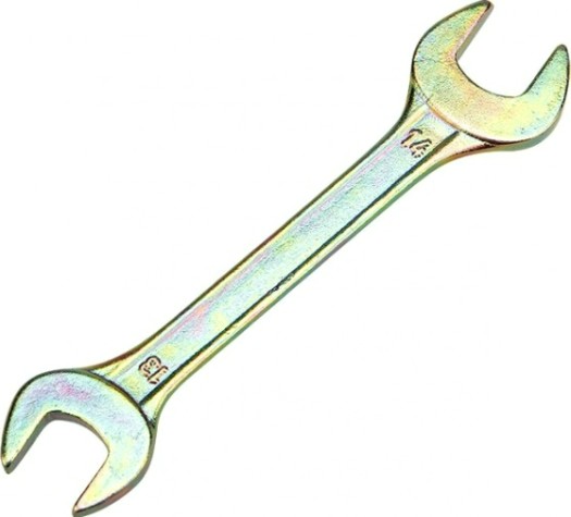 Ключ рожковый REXANT 12-5827-2 13х14 мм, желтый цинк