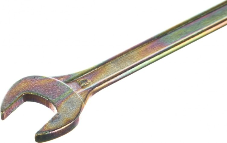 Ключ рожковый REXANT 12-5828-2 13х17 мм, желтый цинк Ключ рожковый REXANT 12-5828-2 13х17 мм, желтый цинк