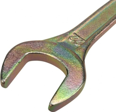 Ключ рожковый REXANT 12-5832-2 20х22 мм, желтый цинк Ключ рожковый REXANT 12-5832-2 20х22 мм, желтый цинк