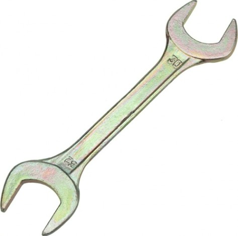 Ключ рожковый REXANT 12-5835-2 30х32 мм, желтый цинк