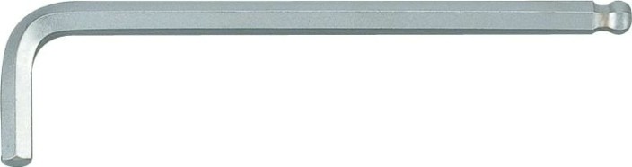 Ключ шестигранный KING TONY 113004S г-образный 1/8", дюймовый, 23,0х93,0 мм, с шаровым