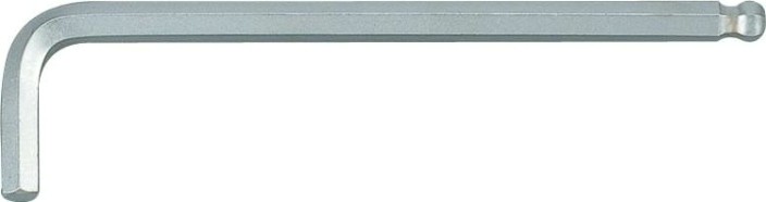 Ключ шестигранный KING TONY Г-образный 7/32", 36х130 мм, с шаровым окончанием [113007S]