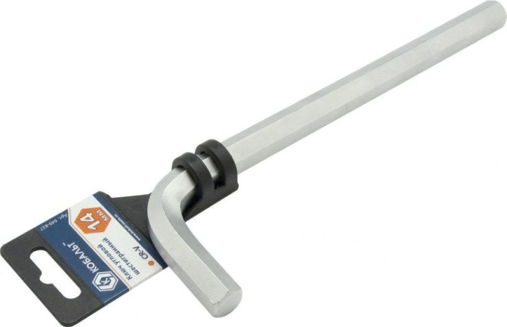 Ключ шестигранный Кобальт 649-837 угловой 14 мм cr-v