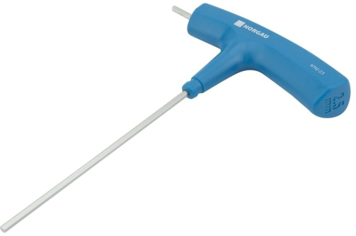 Ключ шестигранный Norgau 2,5 мм т-образный. [061009025]