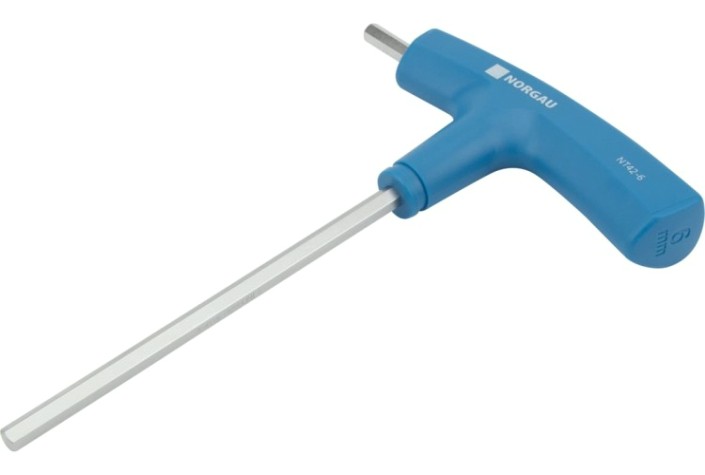 Ключ шестигранный Norgau 6 мм т-образный. [061009060]