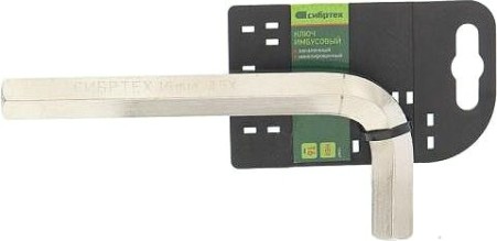 Ключ шестигранный СИБРТЕХ L-образный 16.00 мм 12347 [12347]