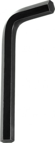 Ключ шестигранный STAYER STANDARD черный, 12мм [27405-12]