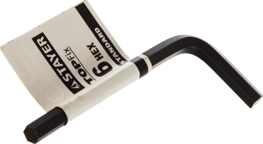 Ключ шестигранный STAYER STANDARD черный, 6мм [27405-6]