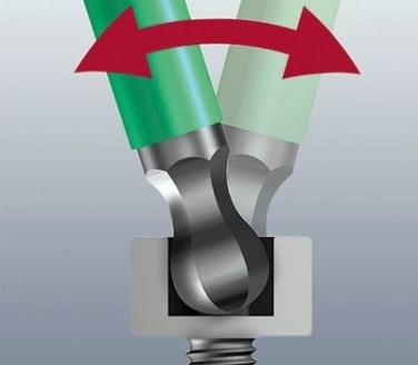 Ключ шестигранный WERA L-образный BlackLaser со сферической головкой 950 PKL SW 7/64" WE-022071 [WE-022071]