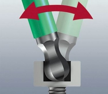 Ключ шестигранный WERA L-образный из нержавеющей стали 3950 PKL SW 2.0 мм WE-022701 [WE-022701]