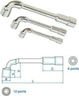 Ключ торцевой Г-образный KING TONY 1080-08 8 мм