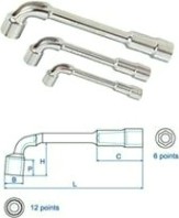Ключ торцевой Г-образный KING TONY 1080-14 14 мм