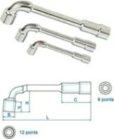 Ключ торцевой Г-образный KING TONY 1080-22 22 мм