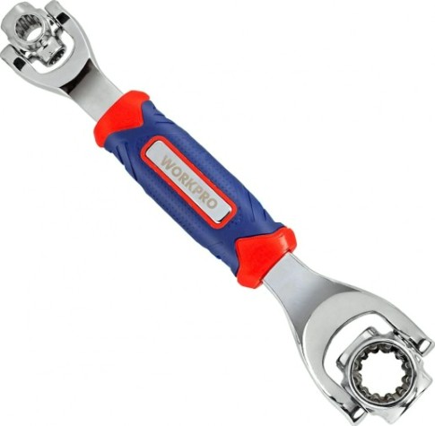 Ключ торцевой с шарниром WORKPRO WP272018 8-в-1