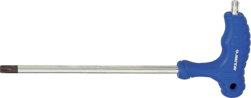 Ключ TORX KING TONY 116325R г-образный т25h, с отверстием