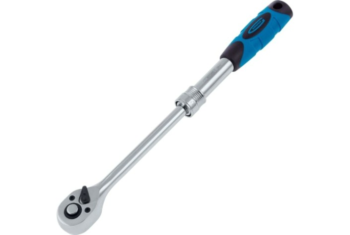 Ключ трещоточный GROSS 14072 телескопический 3/8", 215-315 мм