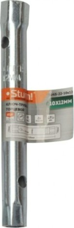 Ключ трубчатый торцевой Sturm 1045-22-10x12 10х12 мм, оцинкованный