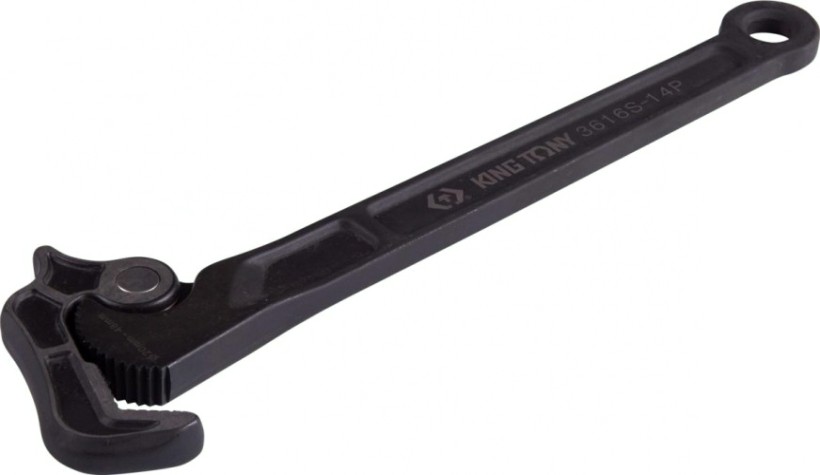 Ключ трубный KING TONY 3616S-14P самозажимной, 20-48 мм