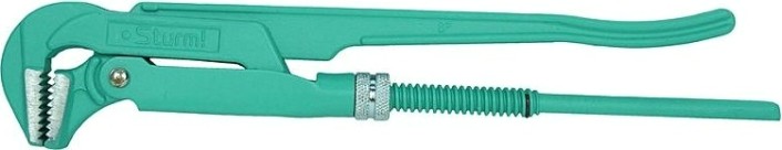 Ключ трубный рычажный Sturm 1045-01-1 цельнокован., губки закал. током