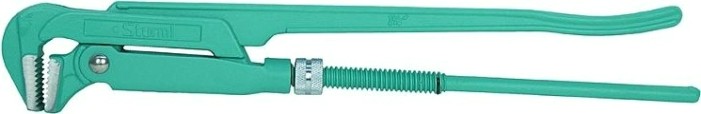 Ключ трубный рычажный Sturm 1045-01-15 цельнокован., губки закал. током