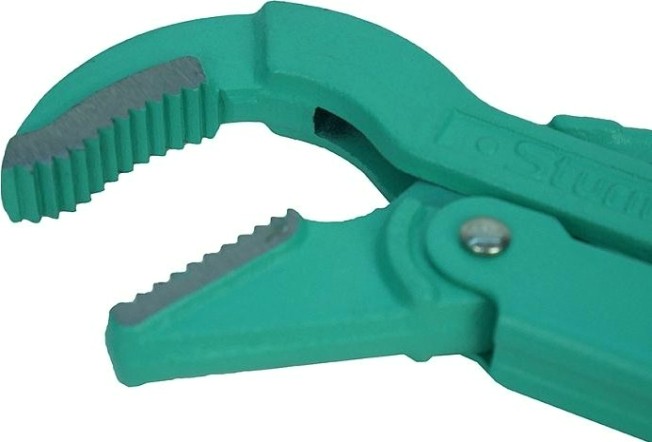 Ключ трубный рычажный Sturm 1045-02-1 цельнокован., губки закал. током