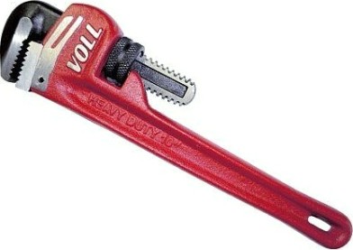 Ключ трубный VOLL 5.00010 Хэви Дьюти, 10", для труб ø 1.1/2" Ключ трубный VOLL 5.00010 Хэви Дьюти, 10", для труб ø 1.1/2"