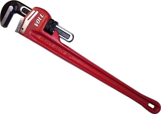 Ключ трубный VOLL 5.00024 Хэви Дьюти, 24", для труб ø 3" Ключ трубный VOLL 5.00024 Хэви Дьюти, 24", для труб ø 3"