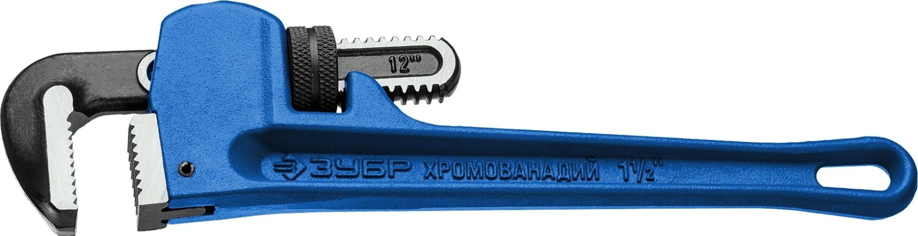 Ключ трубный ЗУБР ПРОФЕССИОНАЛ стиллсон, 1.5" [27339-1_z02]