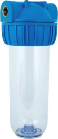 Колба UNIPUMP 10" CFC-10K (резьба 1/2") с картриджем SC-10W (5мкм) [53802]