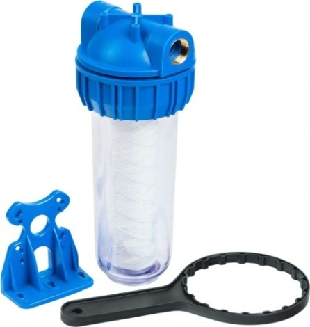 Колба UNIPUMP 10" CFC-10K (резьба 3/4") с картриджем SC-10W (5мкм) [11866]