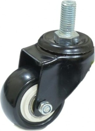 Колесная опора аппаратная MFK-TORG 4053063 черная резина поворотное 63мм Колесная опора аппаратная MFK-TORG 4053063 черная резина поворотное 63мм