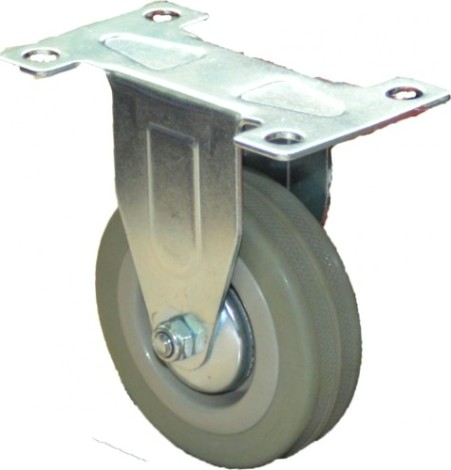 Колесная опора аппаратная MFK-TORG FCG25 мягкая резина неповоротное 50мм [7052050]