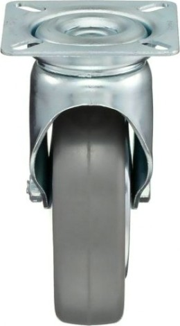 Колесная опора аппаратная TELLURE ROTA 374 104 поворотная, диаметр 100мм, грузоподъемность 55кг [374104]