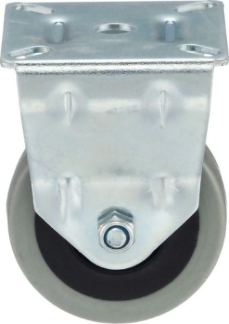 Колесная опора аппаратная TELLURE ROTA 375 102 неповоротная, диаметр 60мм, грузоподъемность 50кг [375102]