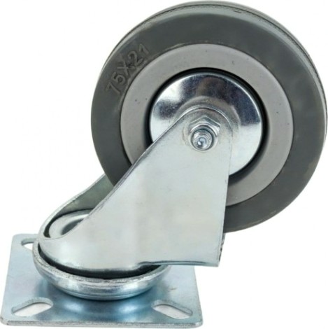 Колесная опора аппаратная TOR SCg 93 75 мм (площадка, поворотн., подш. скольж.) [1003238]