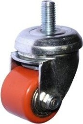 Колесная опора большегрузная LONGWAY 903035Т поворотная, полиуретан, болт, D-35 мм [01230970]